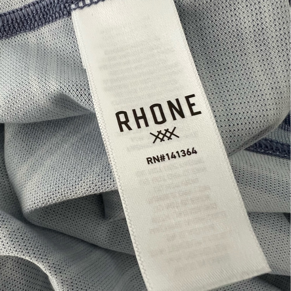 Rhone Striped Short Sleeve Polo Size XXL - Picture 6 of 10